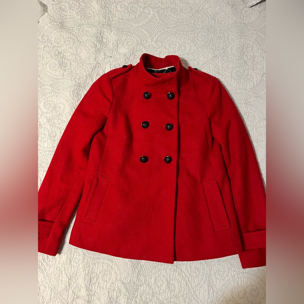 Banana Republic Military Inspired Pea Coat.XXS